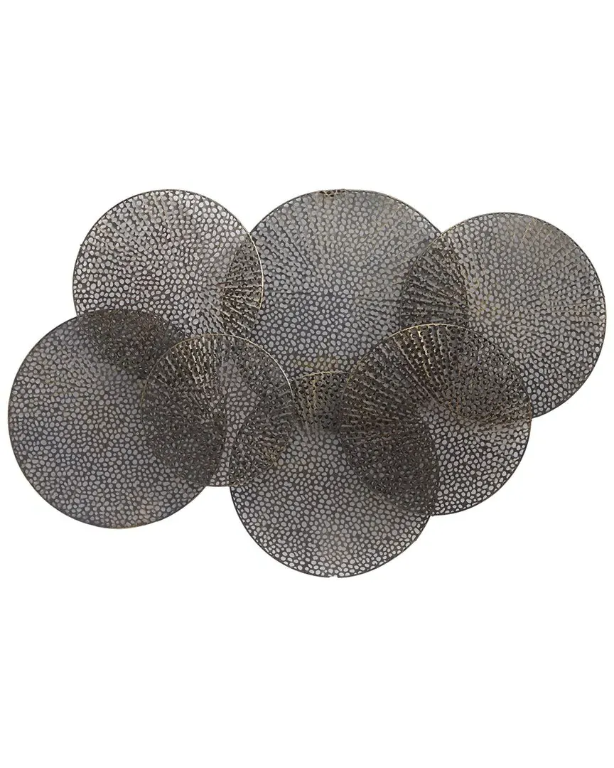 Peyton Lane Plate Wall Decor - Black, Iron image