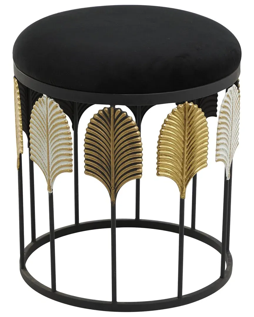 Peyton Lane Round Accent Table - Black, Metal image