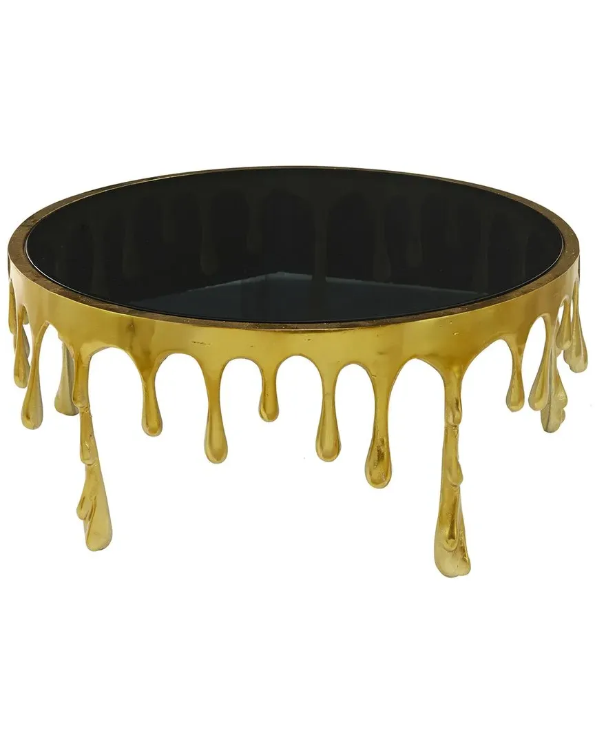 Peyton Lane Round Coffee Table - Gold, Aluminum image