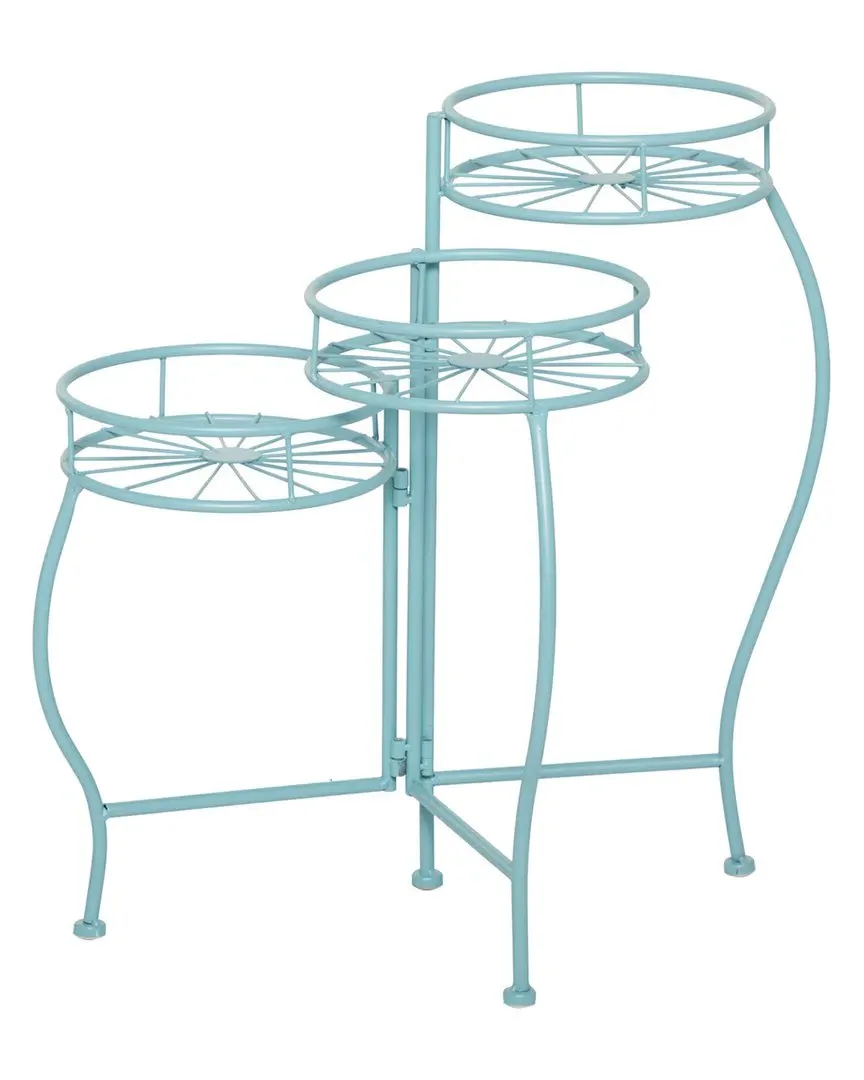 Plant Stand - Blue, Iron image
