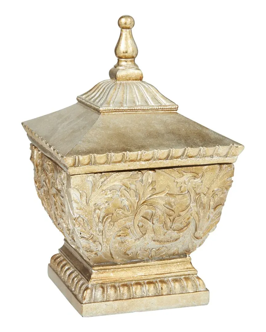 Polystone Decorative Jars - Gold image