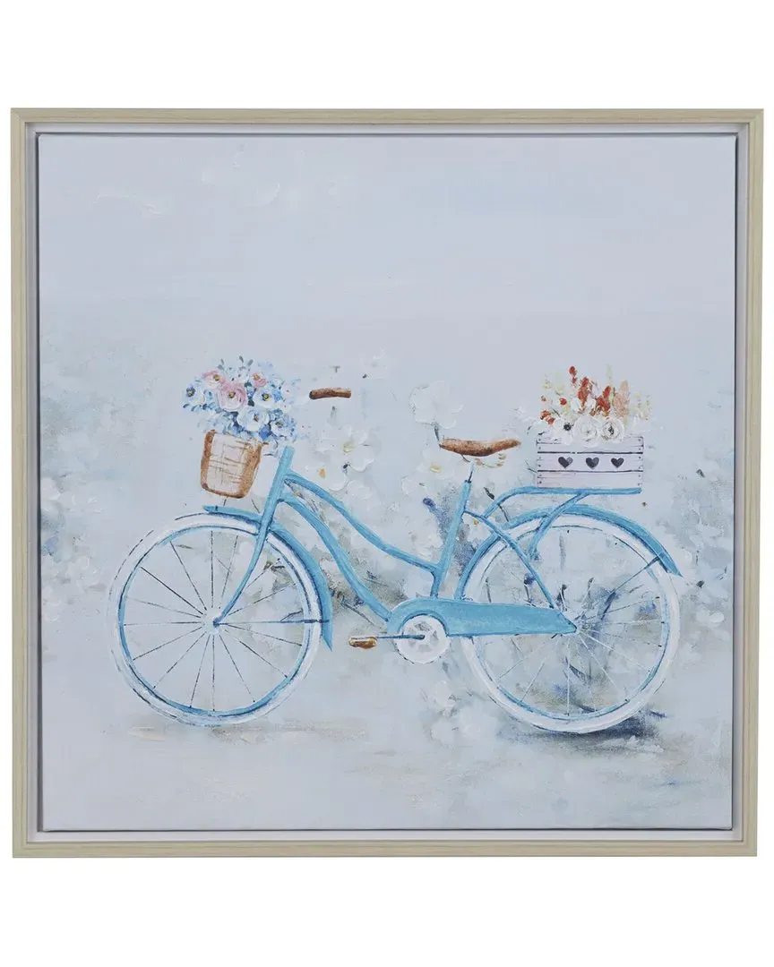 Polystone Framed Wall Art - Blue