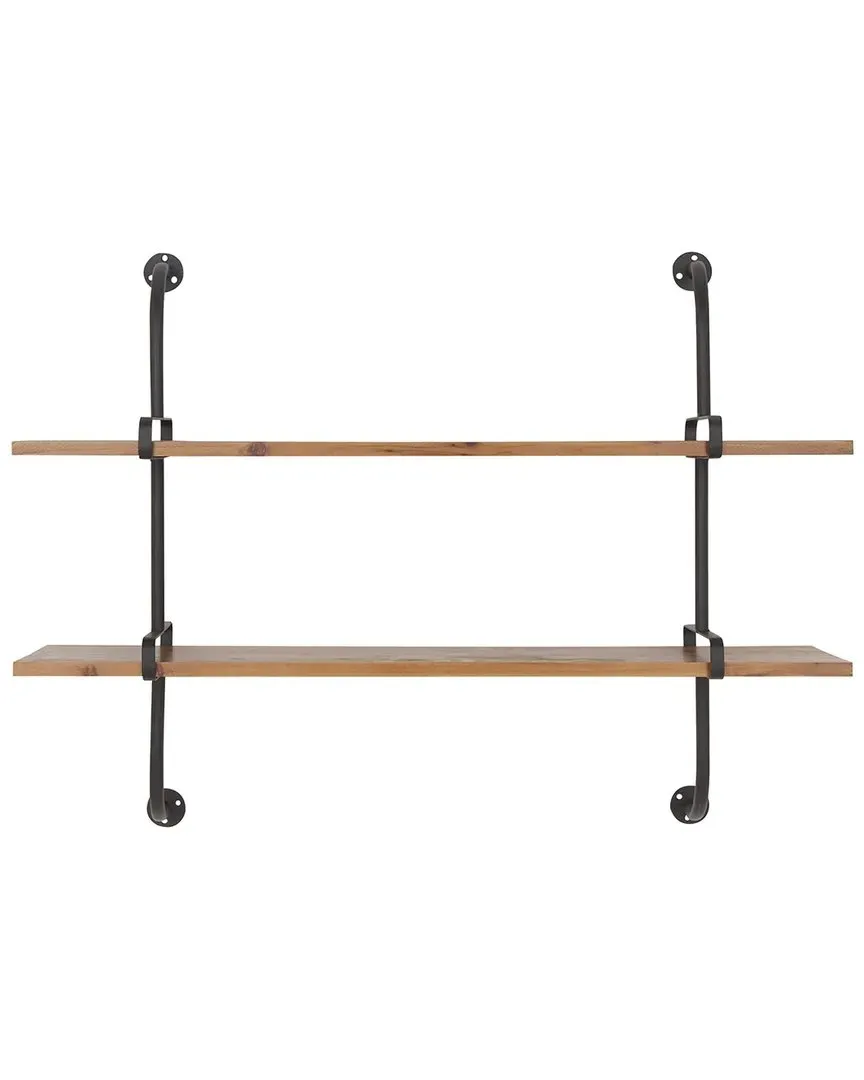 Rectangle Wall Shelf - Brown, Wood image