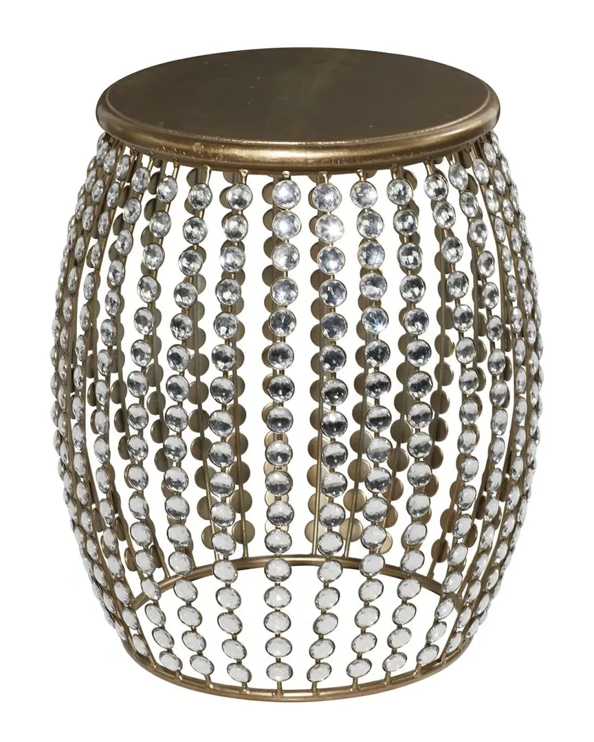 Round Accent Table - Silver, Iron