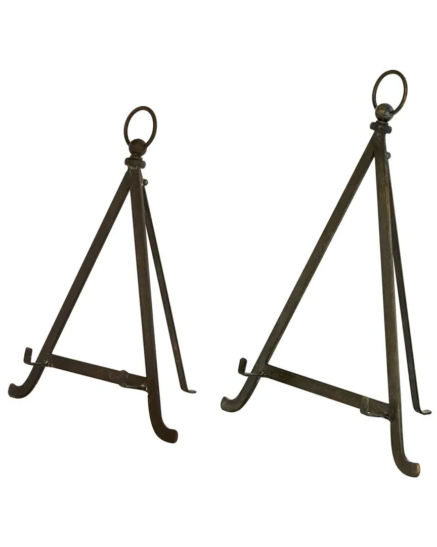 Set of 2 Easels - Bronze, Iron image