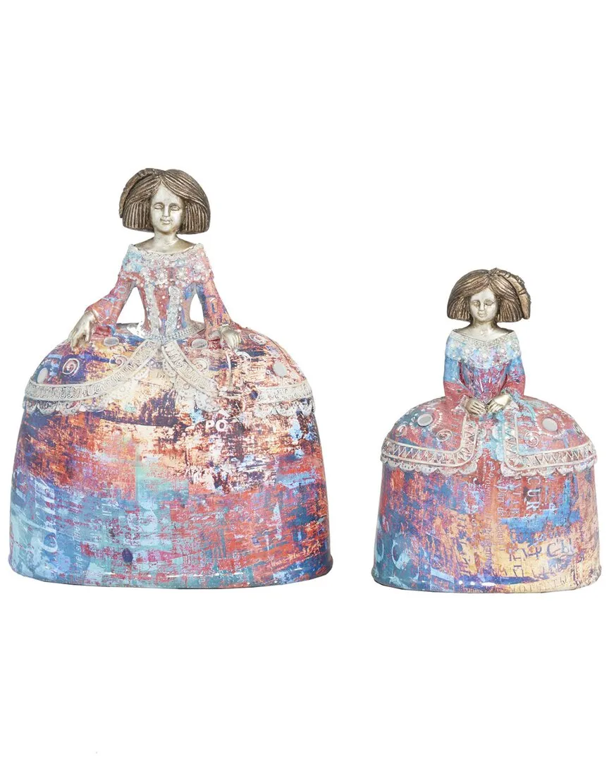 Set of 2 Tuscan Sculptures - Multi, Polystone image