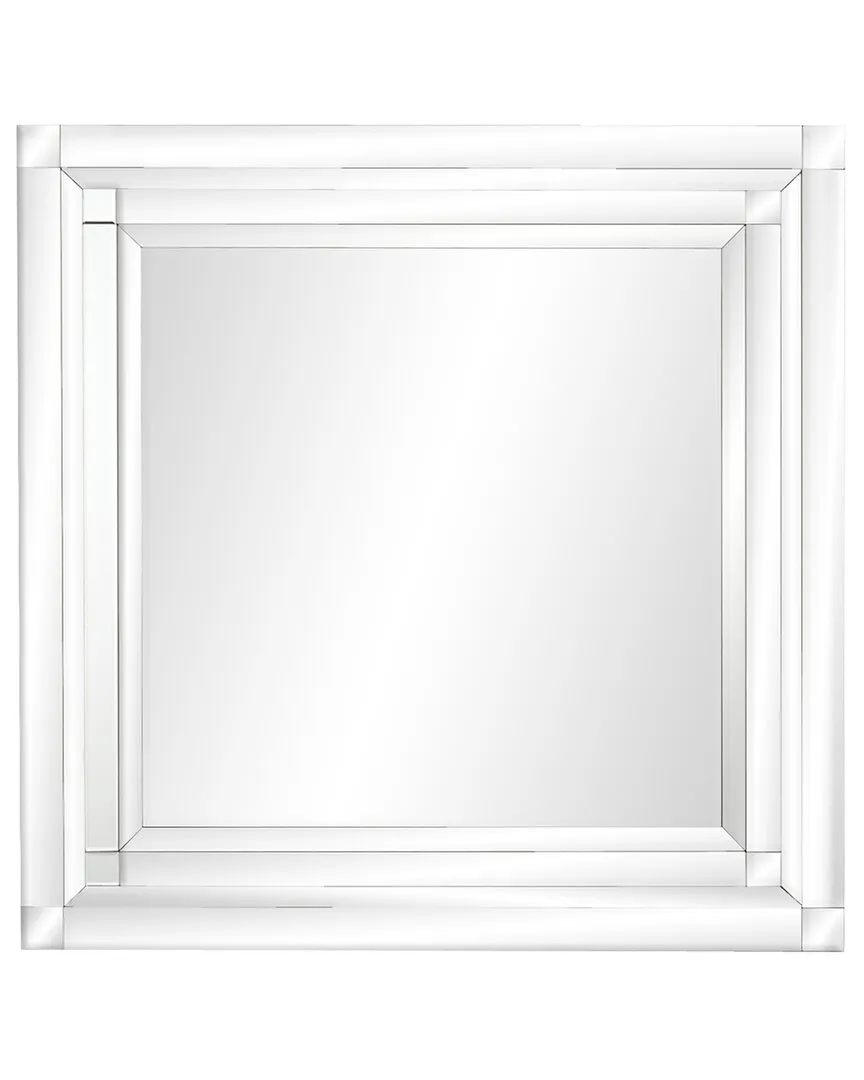 Square Wall Mirror - Silver, Glass