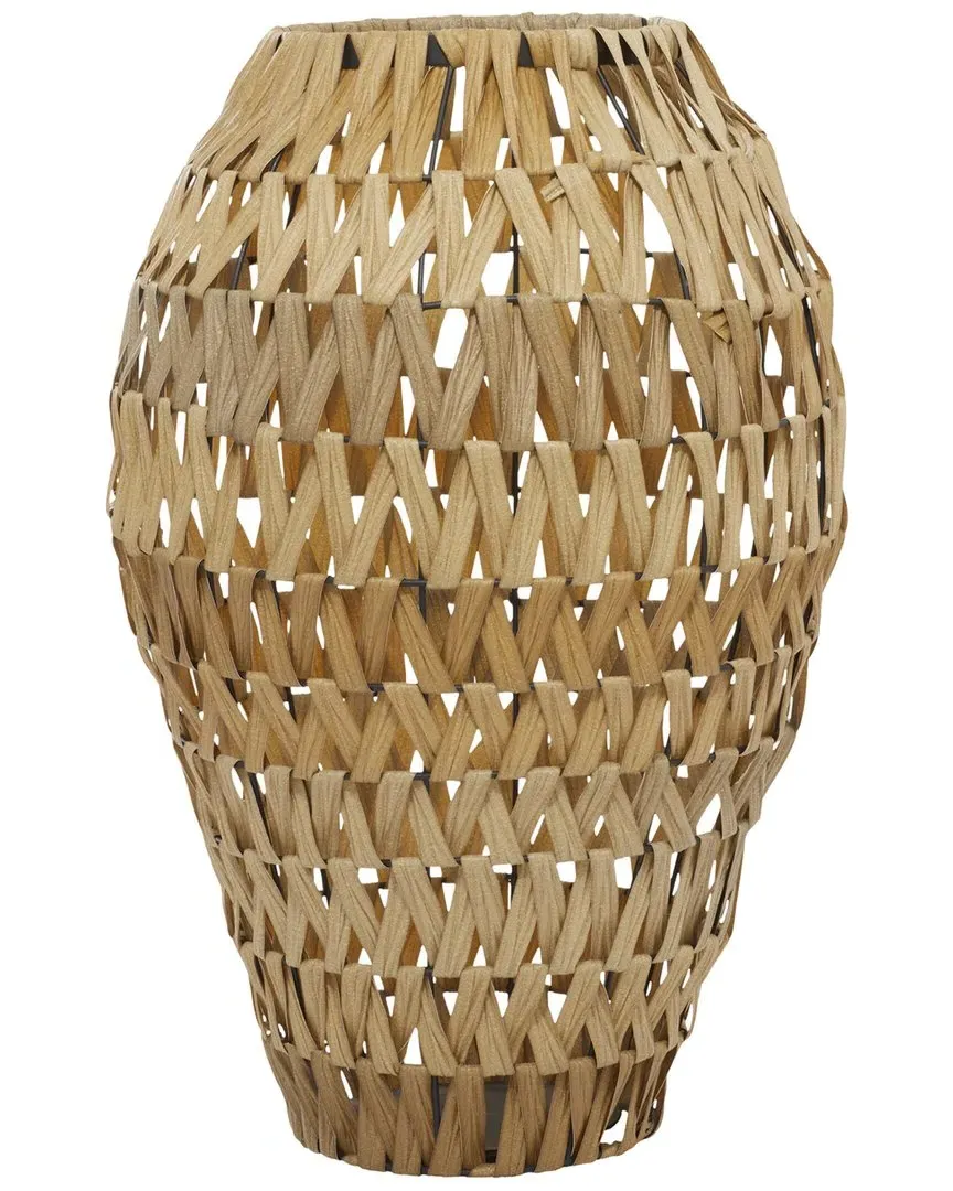 Urn Vase - Brown, Faux Seagrass