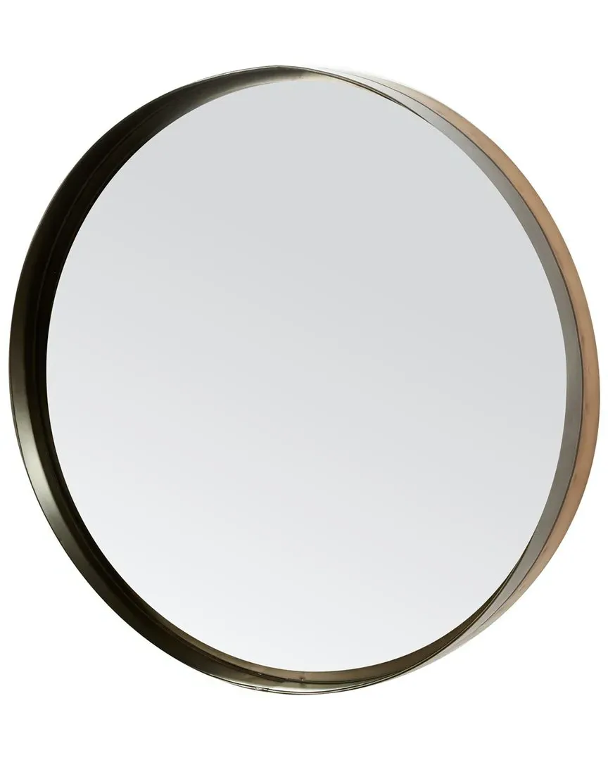 Wall Mirror - Black, Metal