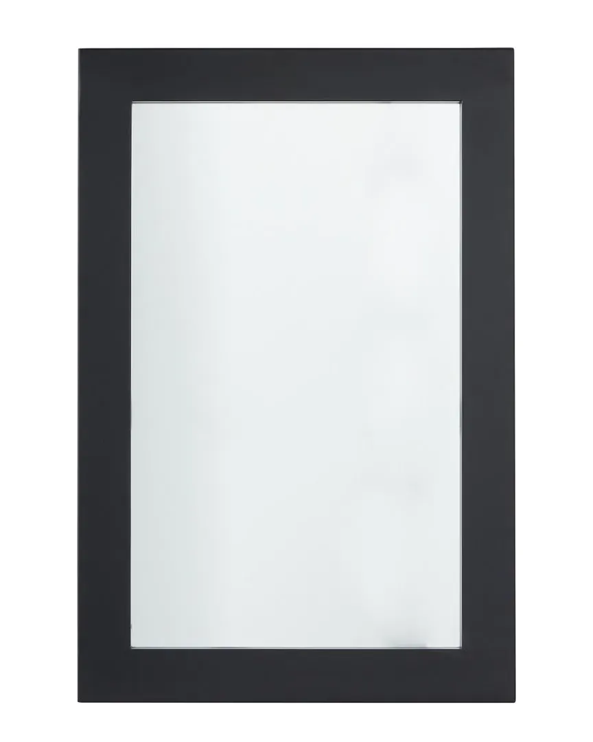 Wall Mirror - Black, Wood image
