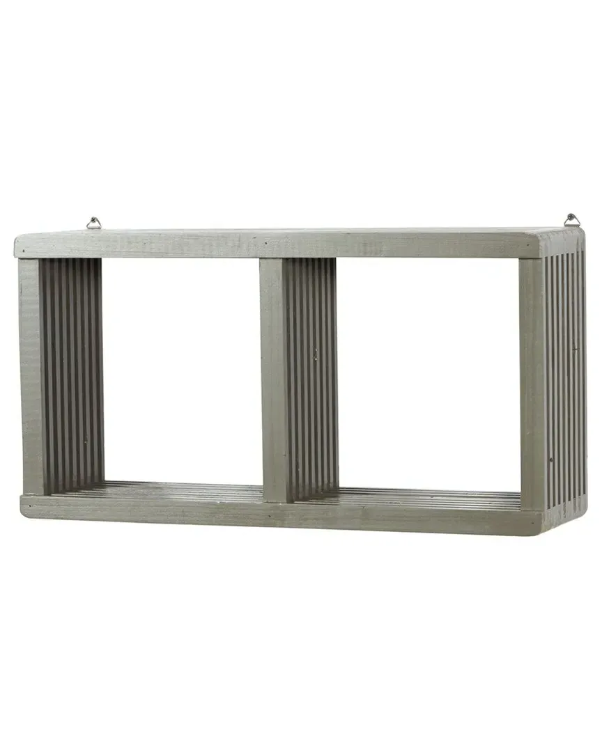 Wall Shelf - Grey, Wood