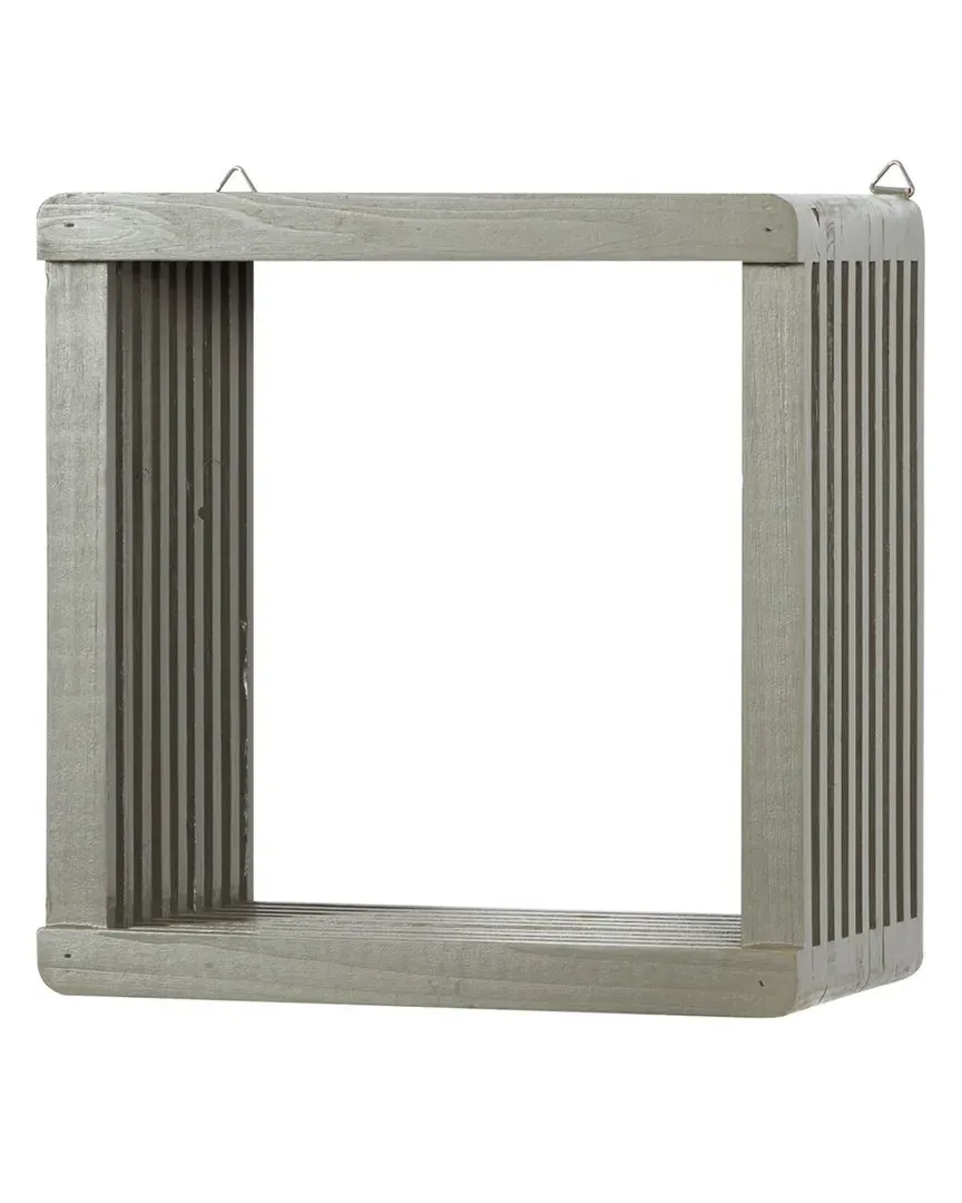 Wall Shelf - Grey, Wood image