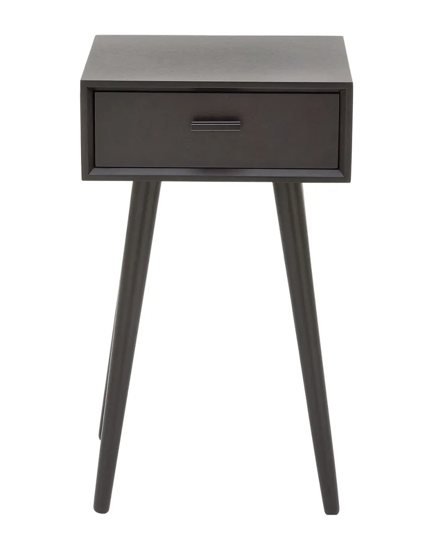 Wood Accent Table - Black