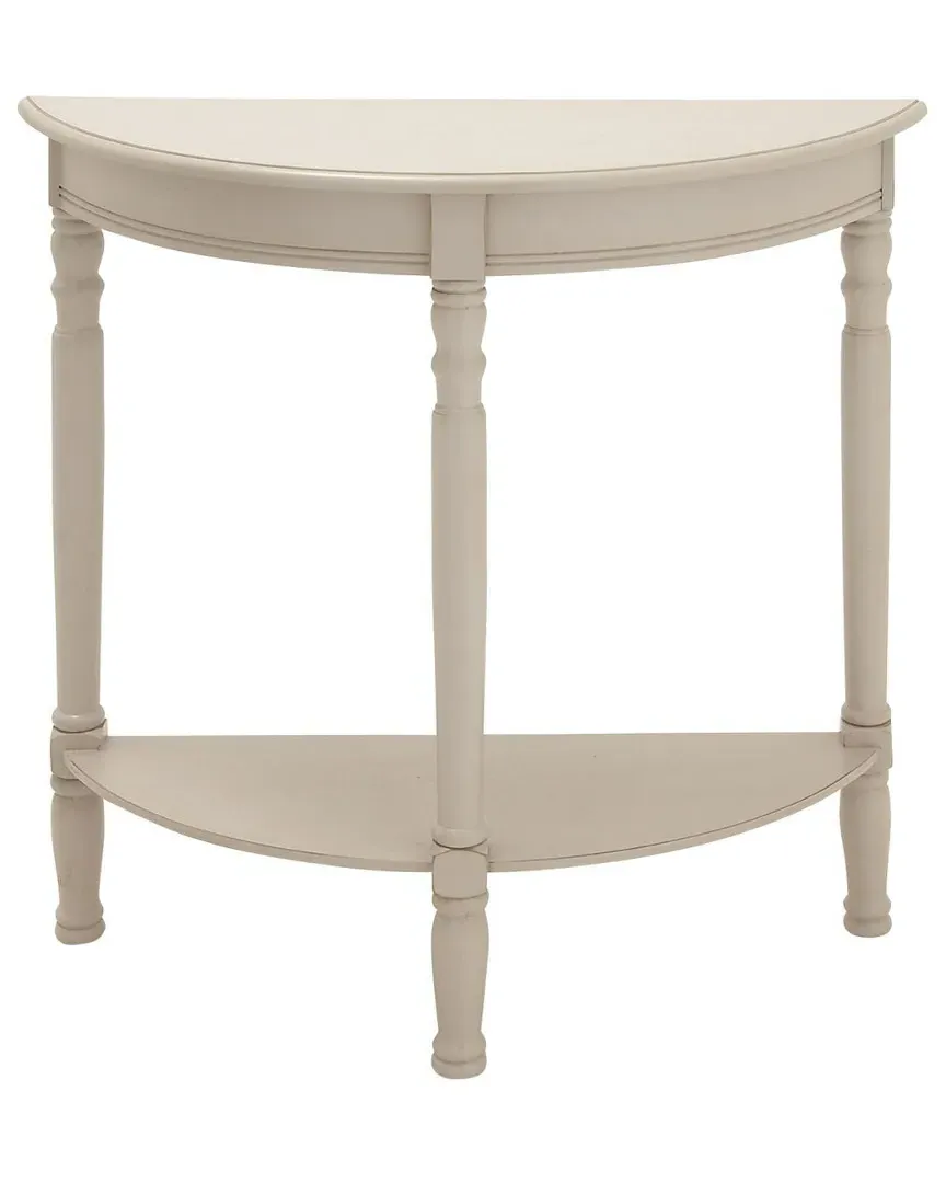 Wood Console Table - Off White, Pine