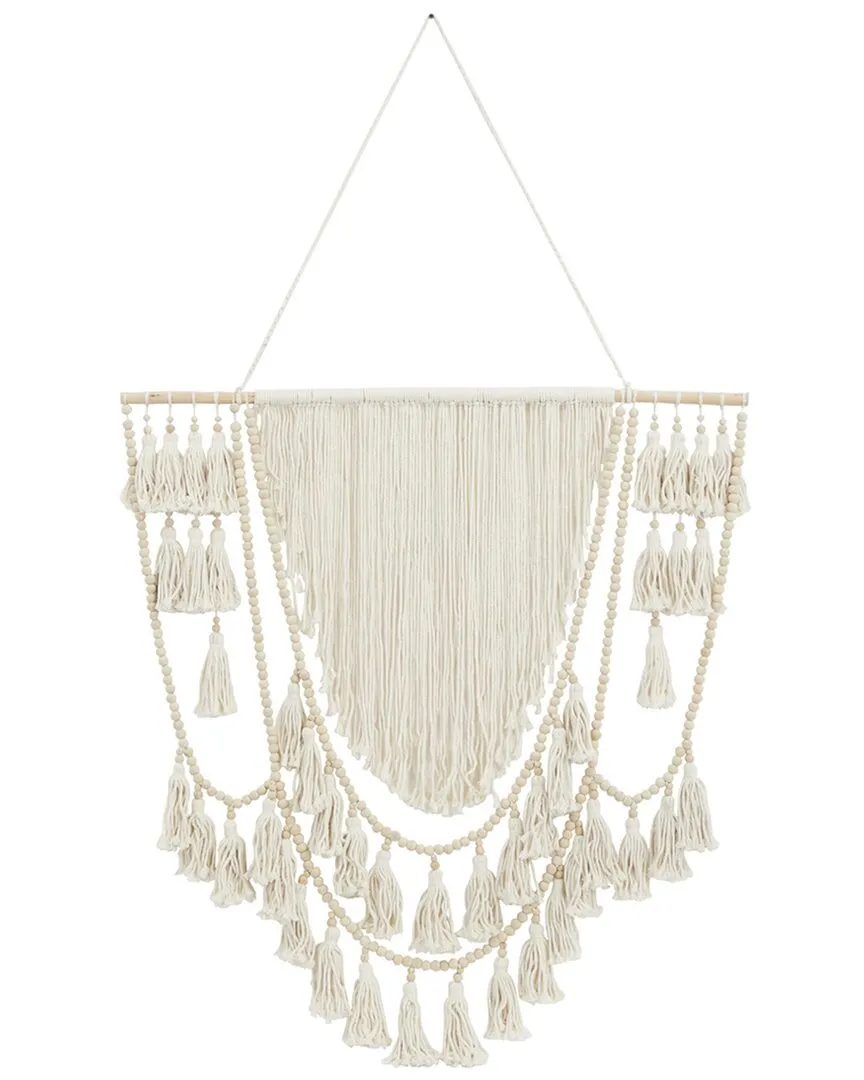 Wood Wall Decor - White