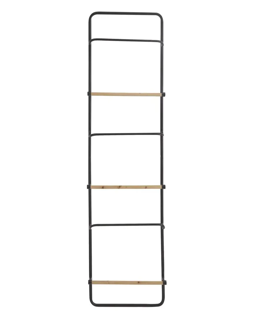 Wood Wall Shelf - Black image