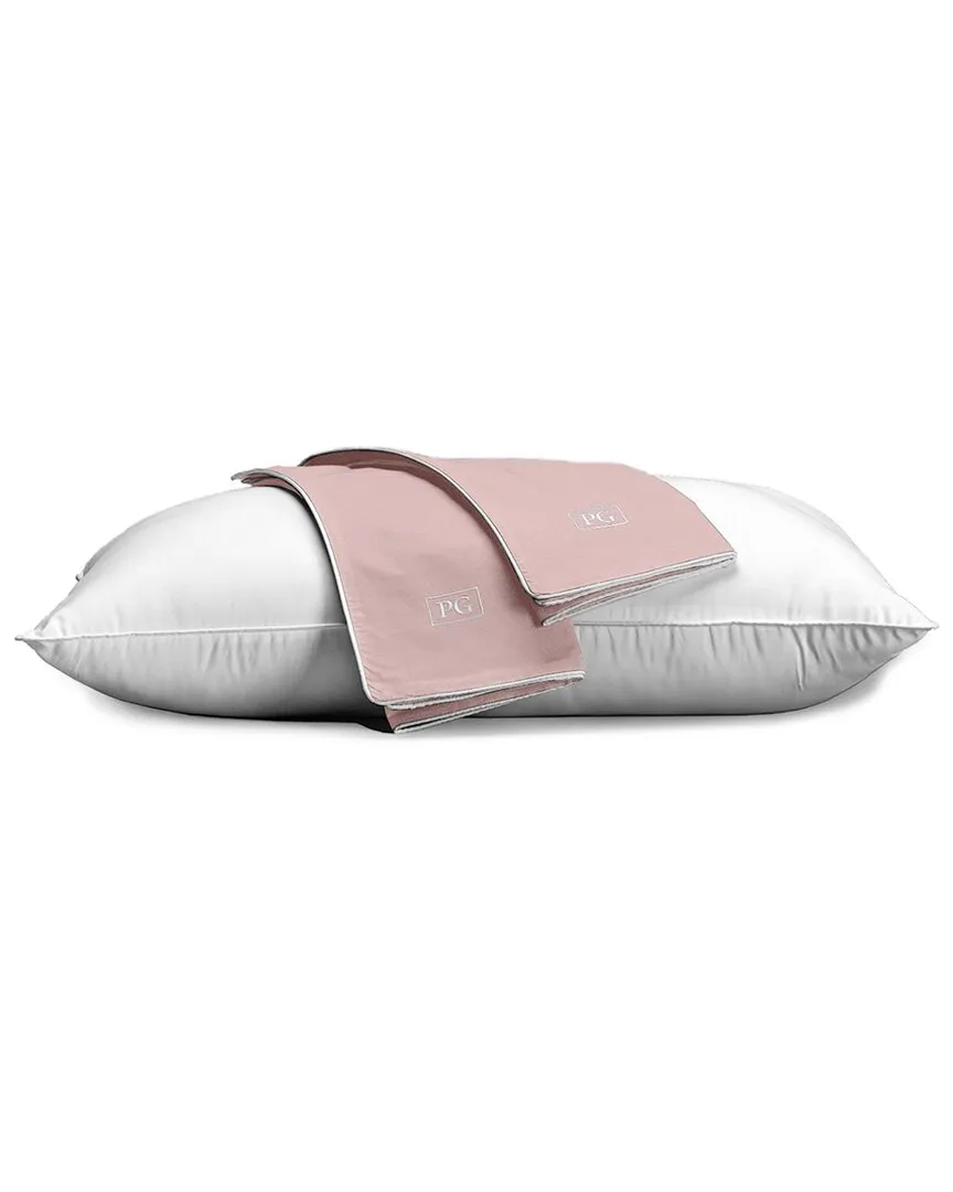 100% Cotton Percale Pillow Protector - Pink image