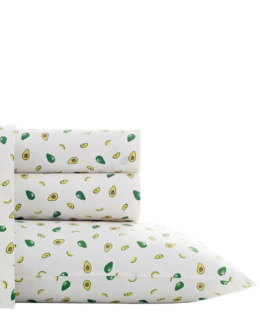 Avocados Sheet Set - Green, Cotton image