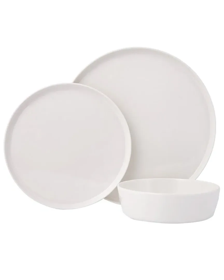 Chopin 3-Piece Place Setting - White, Porcelain image