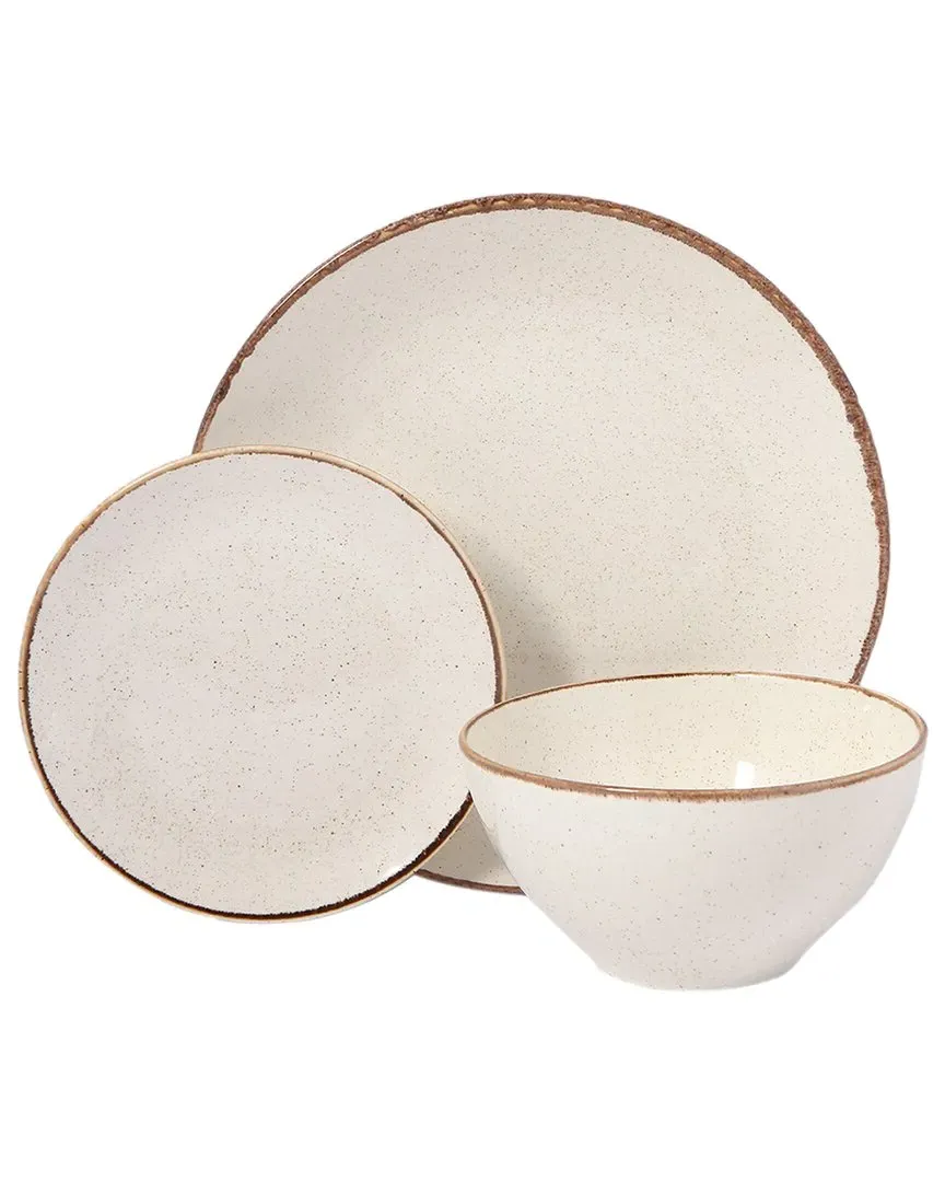 Seasons 3pc Place Setting - Beige, Porcelain image