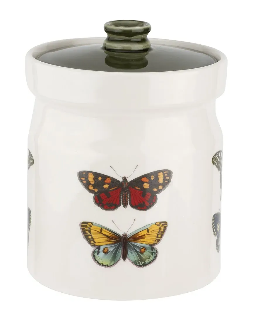Botanic Garden Harmony Canister - White, Earthenware image