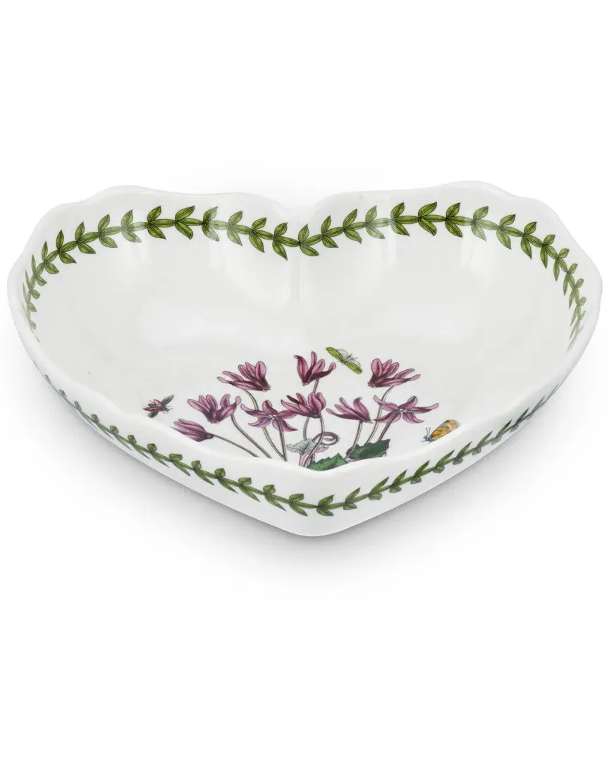 Botanic Garden Heart Shaped Dish - Floral, Porcelain image