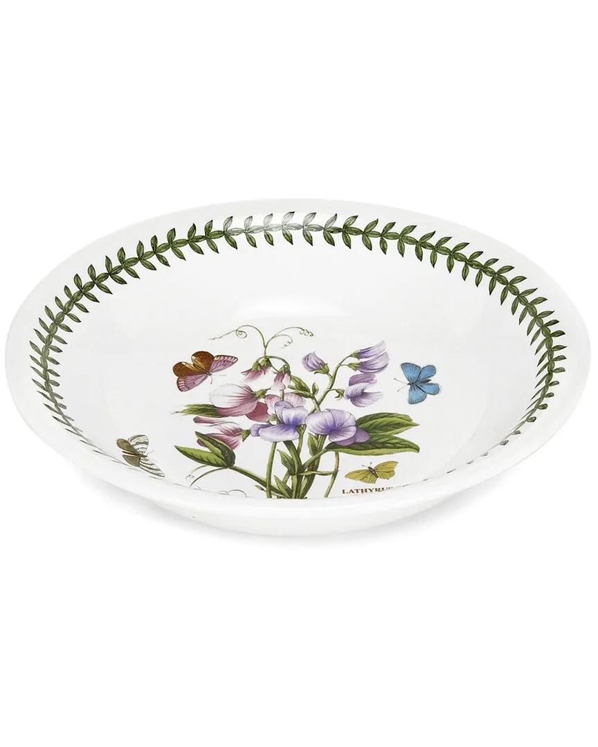 Botanic Garden Pasta Serving Bowl - White, Earthenware image
