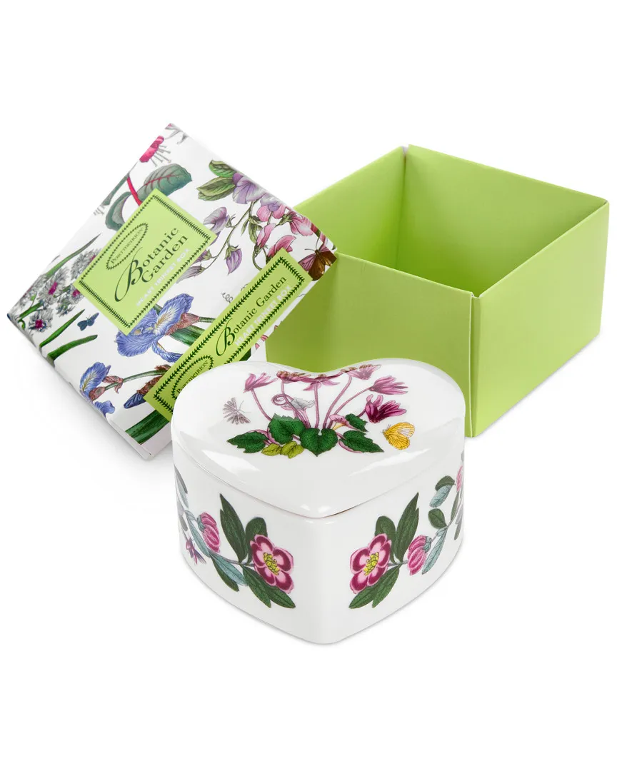 Botanic Garden Set of 3 Covered Boxes - Floral, Porcelain image