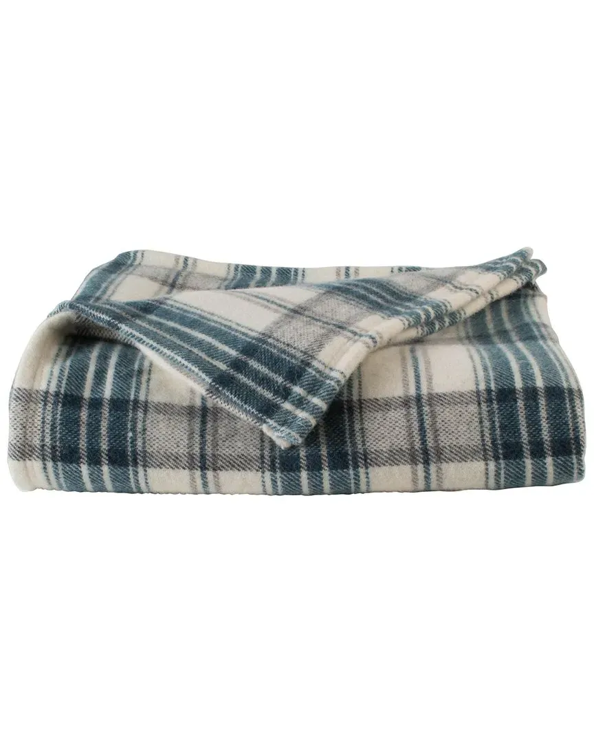 450 GSM Tahoe Wool-Blend Blanket - Blue image