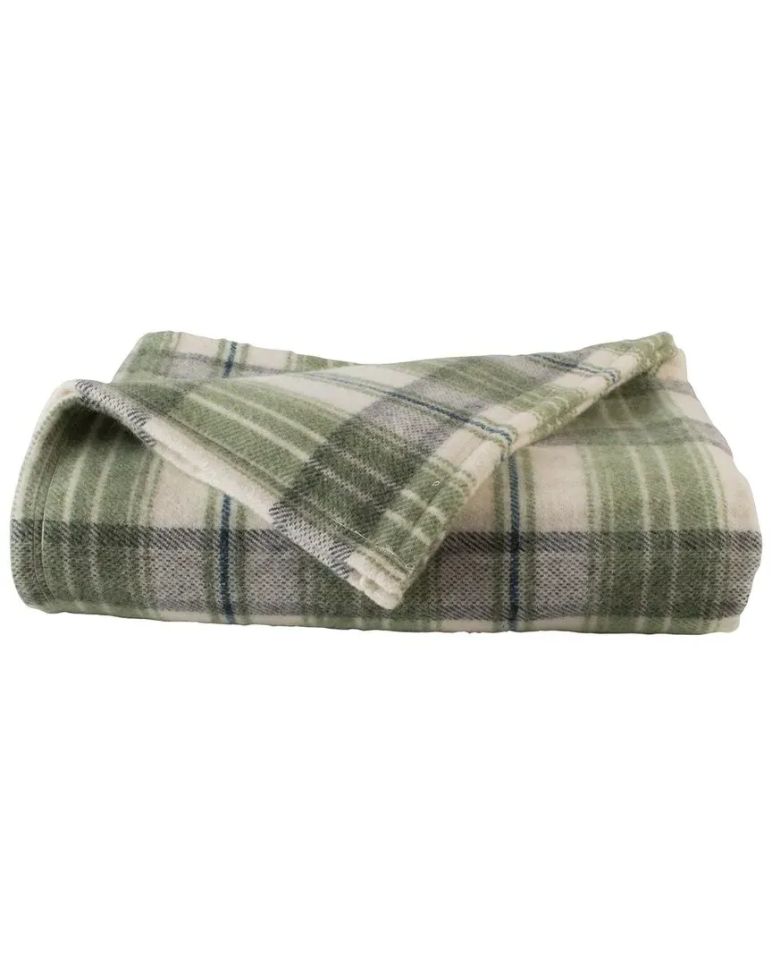 450 GSM Tahoe Wool-Blend Blanket - Olive
