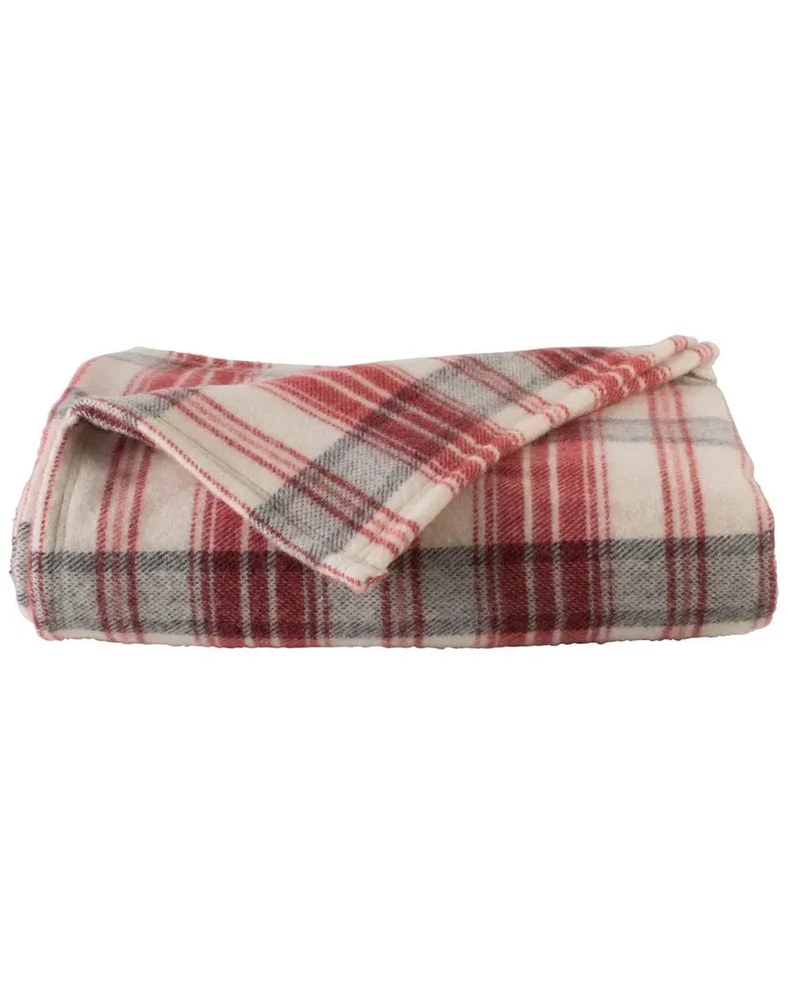 450 GSM Tahoe Wool-Blend Blanket - Red