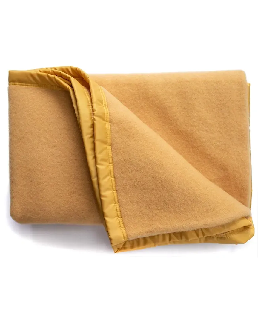 500 GSM Aubisque Wool Blanket - Maize