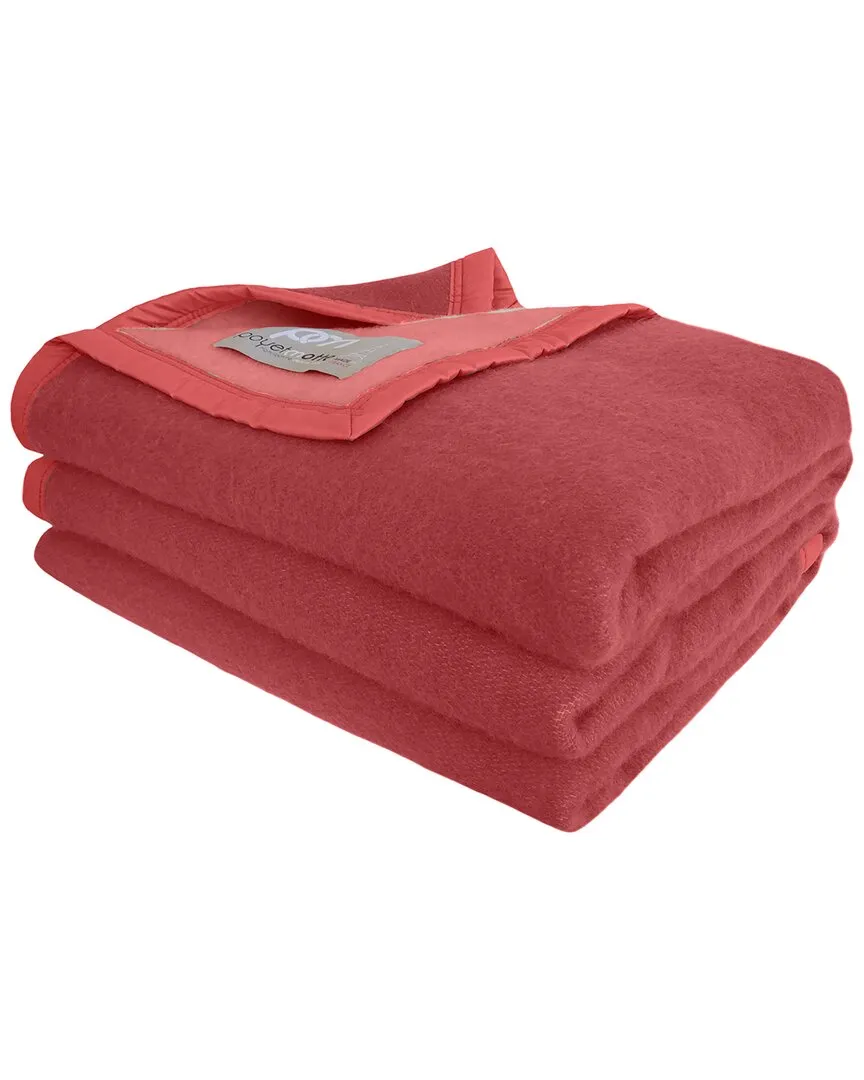 500 GSM Aubisque Wool Blanket - Red image