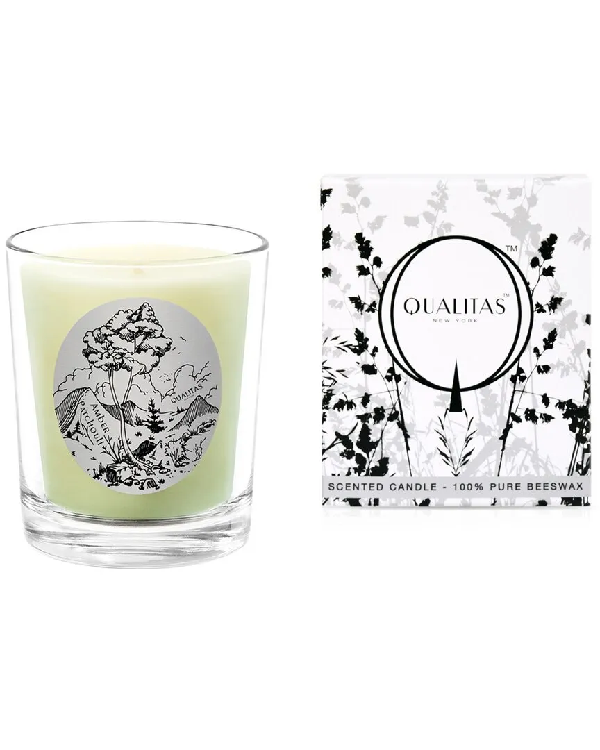 Amber Patchouli 6.5oz Beeswax Candle image