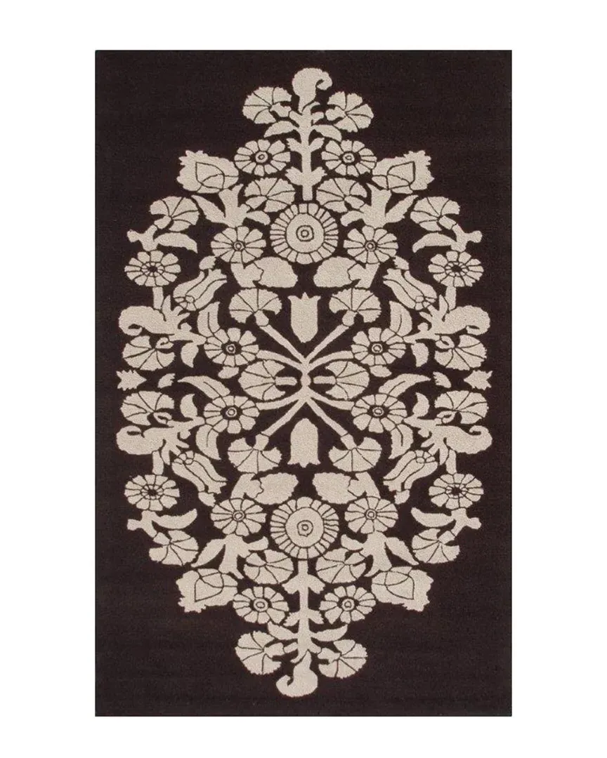 Greta Hand-Made Indoor/Outdoor Rug - Brown, Acrylic