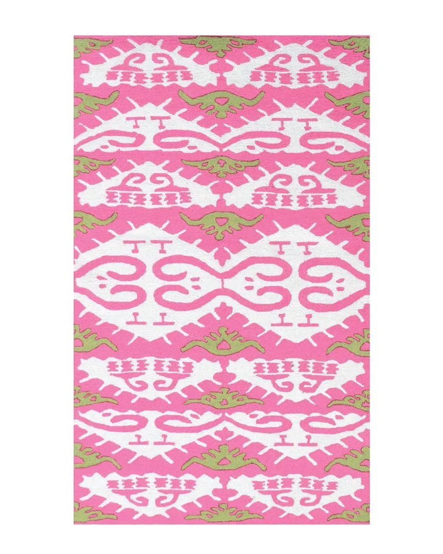 Kampala Hand-Made Indoor/Outdoor Rug - Cream, Acrylic