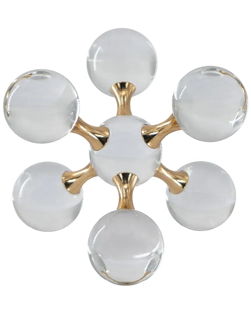 Large Molecular Glass Ball - Clear