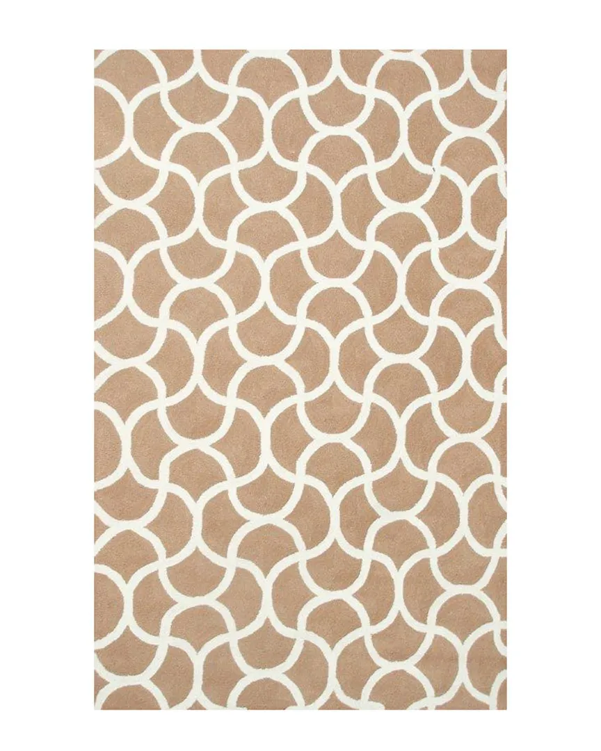 Mermaid Hand-Made Indoor/Outdoor Rug - Brown, Poly-Acrylic