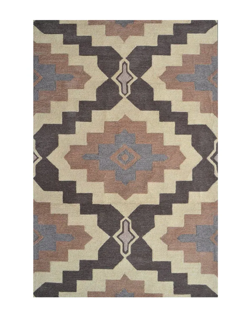 Rajah 4 Hand-Made Indoor/Outdoor Rug - Cream, Polyester