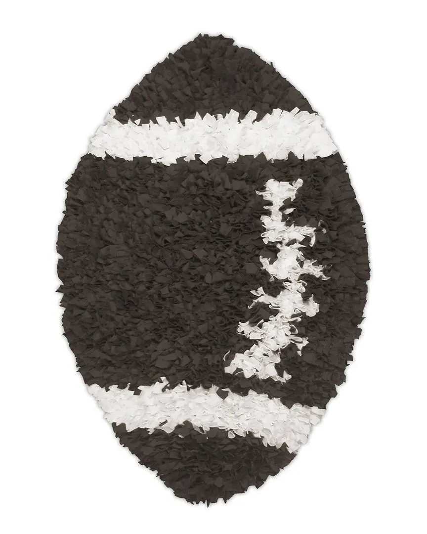 Shaggy Raggy Hand-Made Shag Rug - Brown, Cotton Jersey