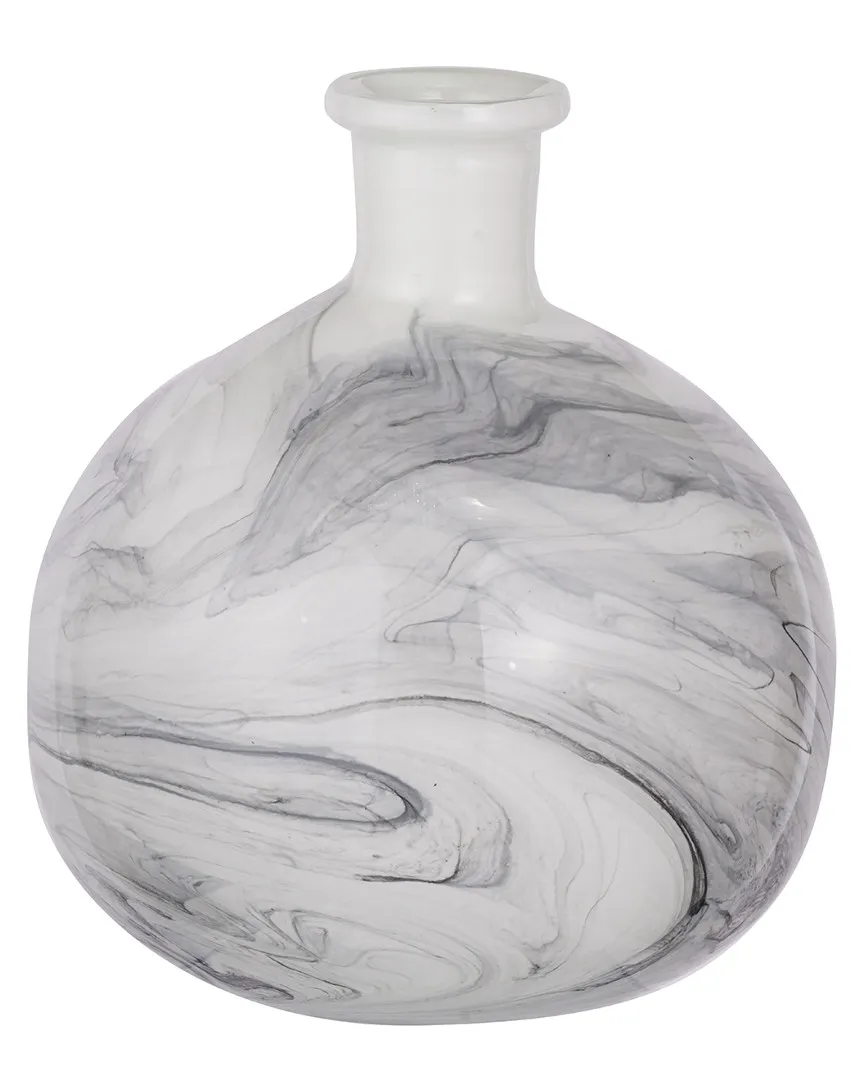 Svirla Round Vase - White image