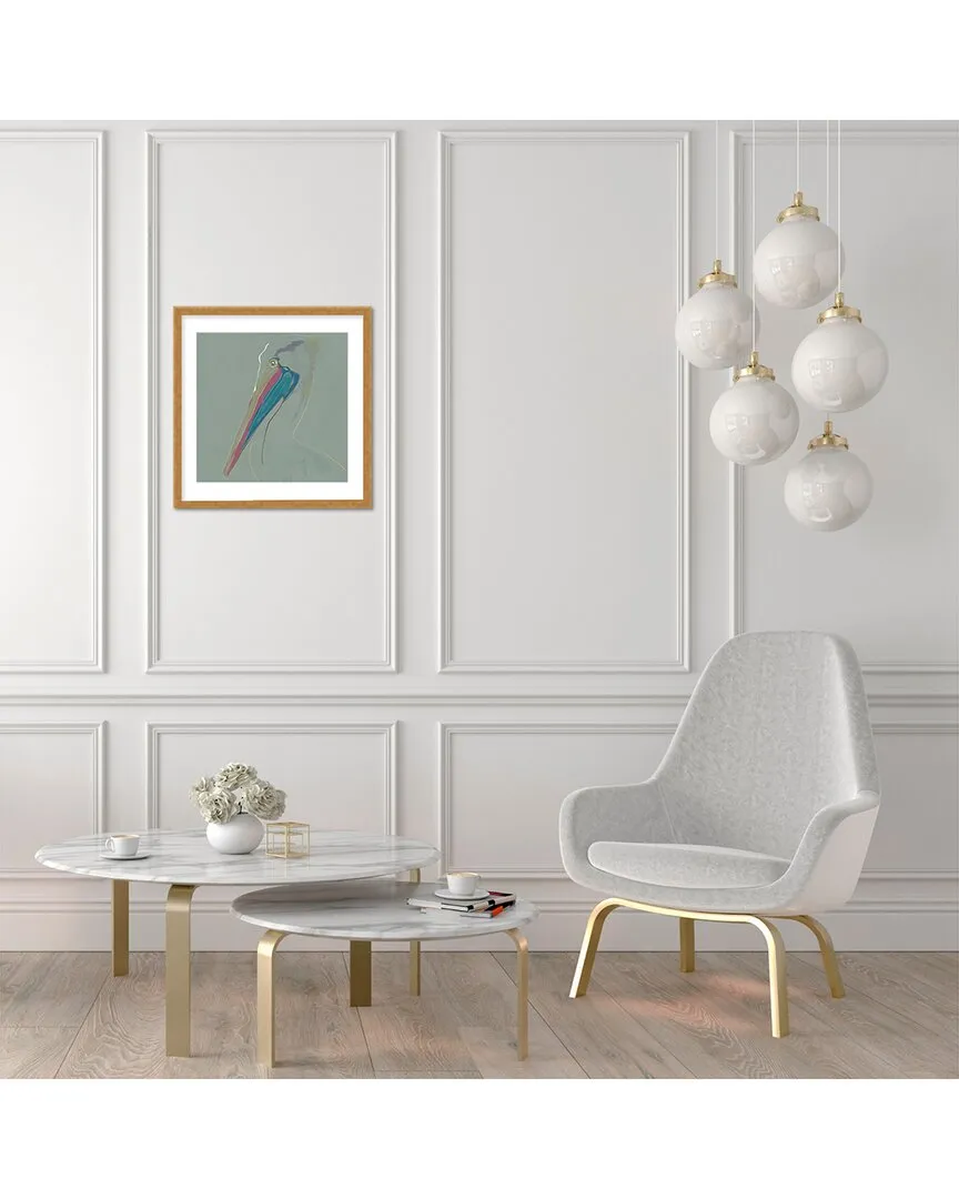 ChiCi Décor Coastal Drift Pelican Wall Art - Gold