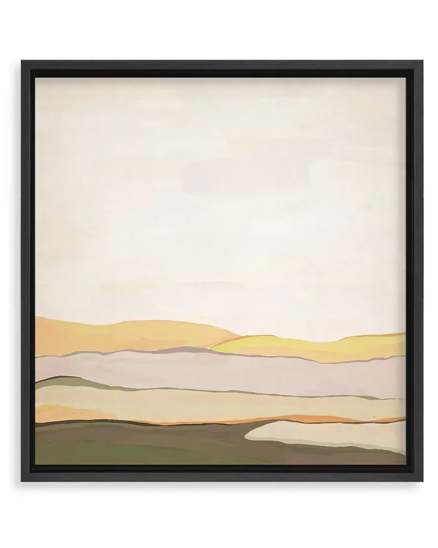 ChiCi Décor Sunset Mirage Embellished Canvas - Black