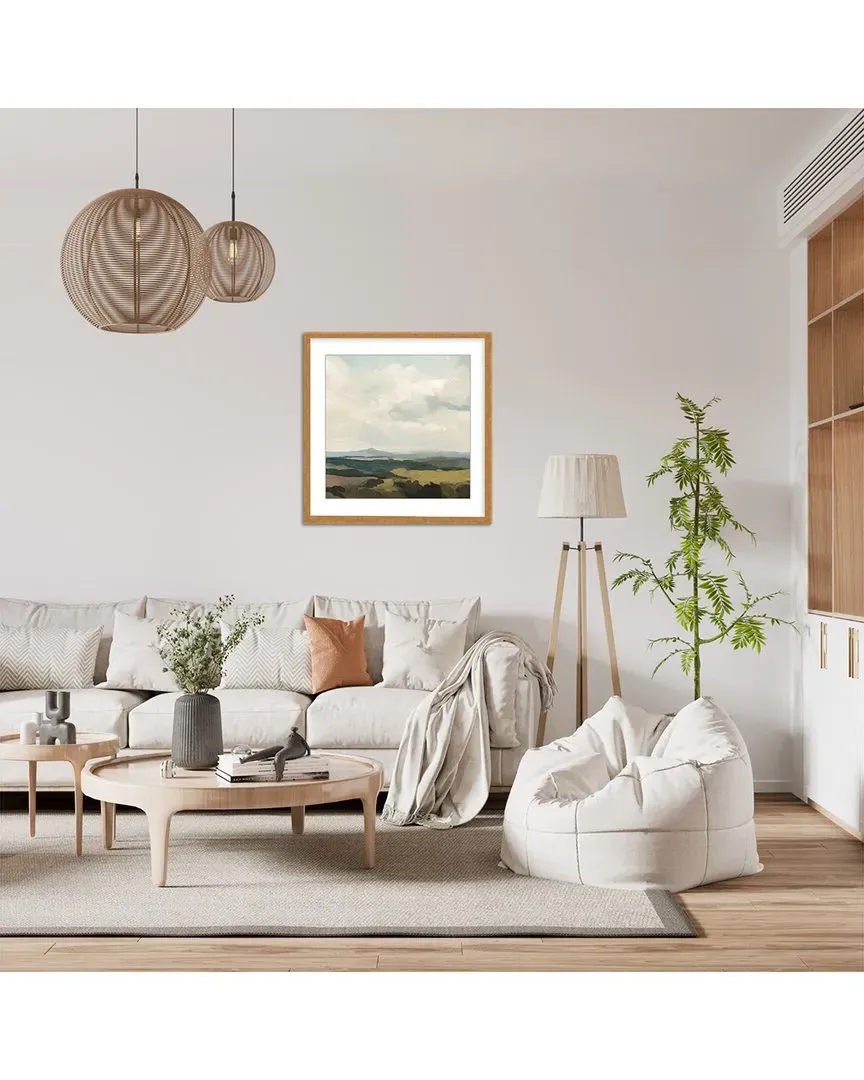 Dan Hobday Westcountry Wall Art - Gold Frame