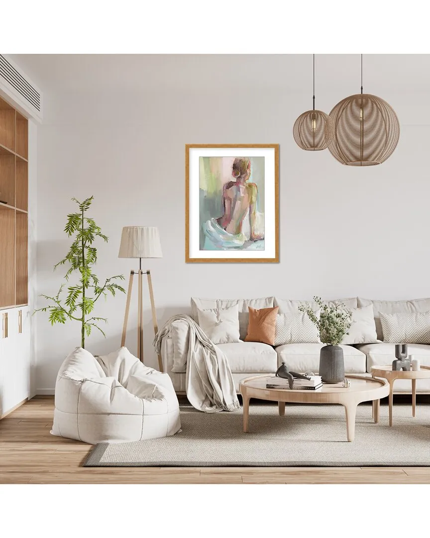 Jenny Westenhofer Grace in Pose Wall Art - Gold Frame image