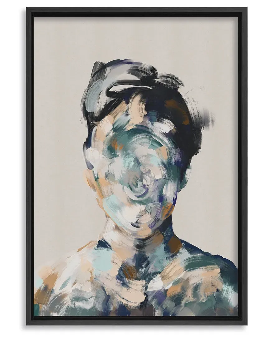 Le Portrait No.II by Gabriella Roberg Wall Art - Black Frame