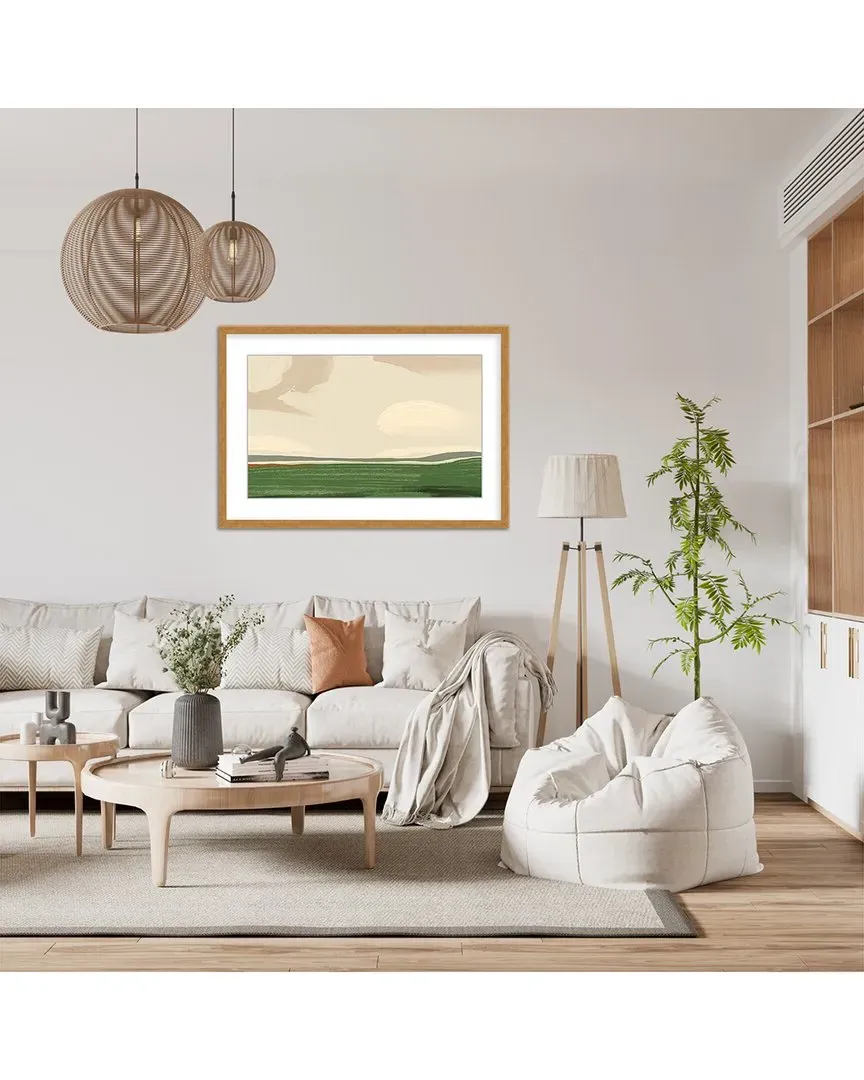 Little Dean Ethereal Horizons Wall Art - Gold Frame