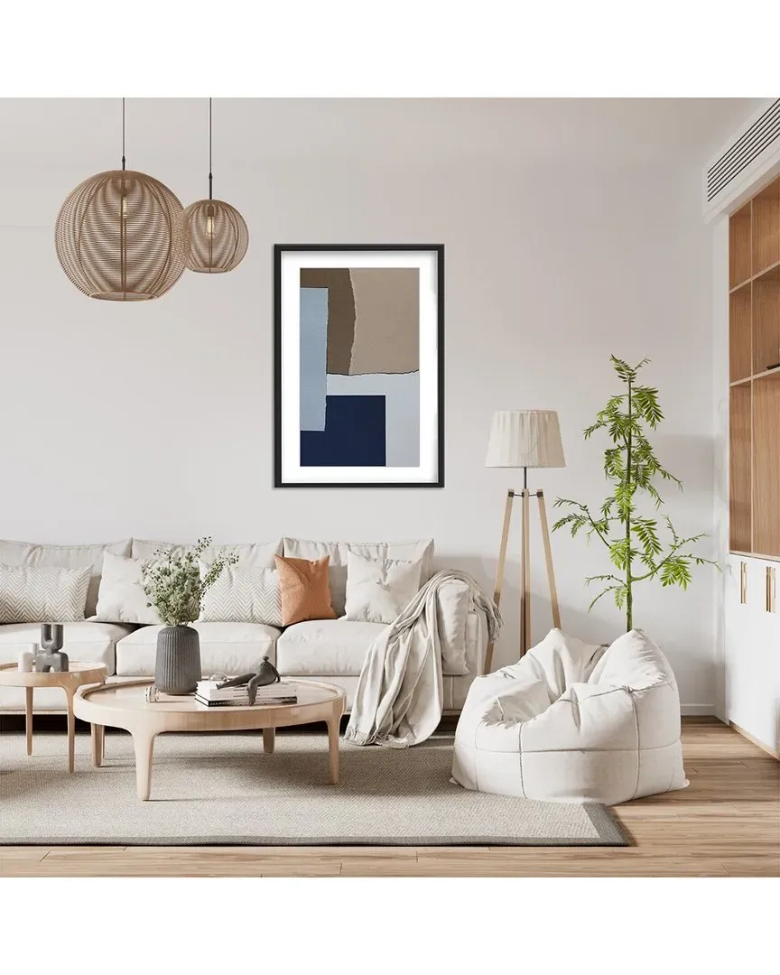 Mareike Bohmer Fragmented Realities Wall Art - Black Frame image