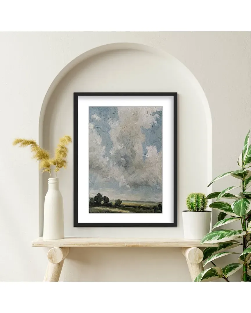 Marion Parsons Surreal Vistas Wall Art - Black Frame