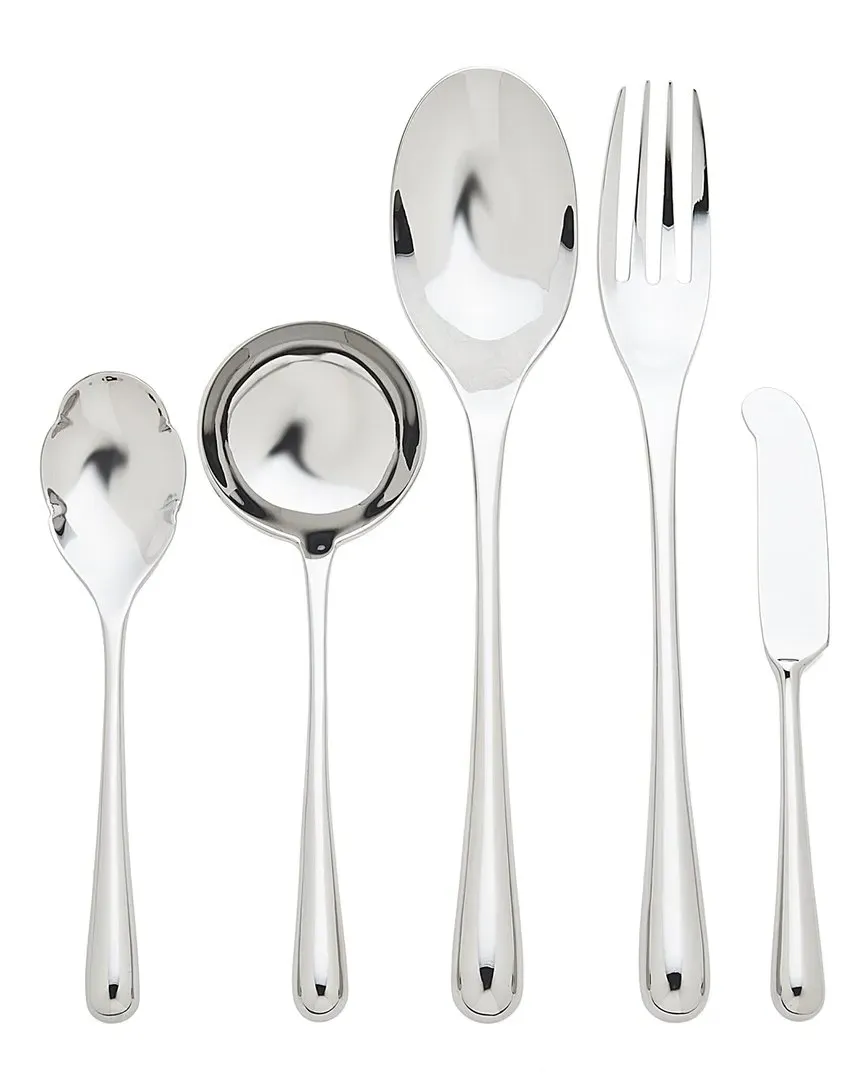 Pallone 5-Piece Hostess Set - Stainless Steel
